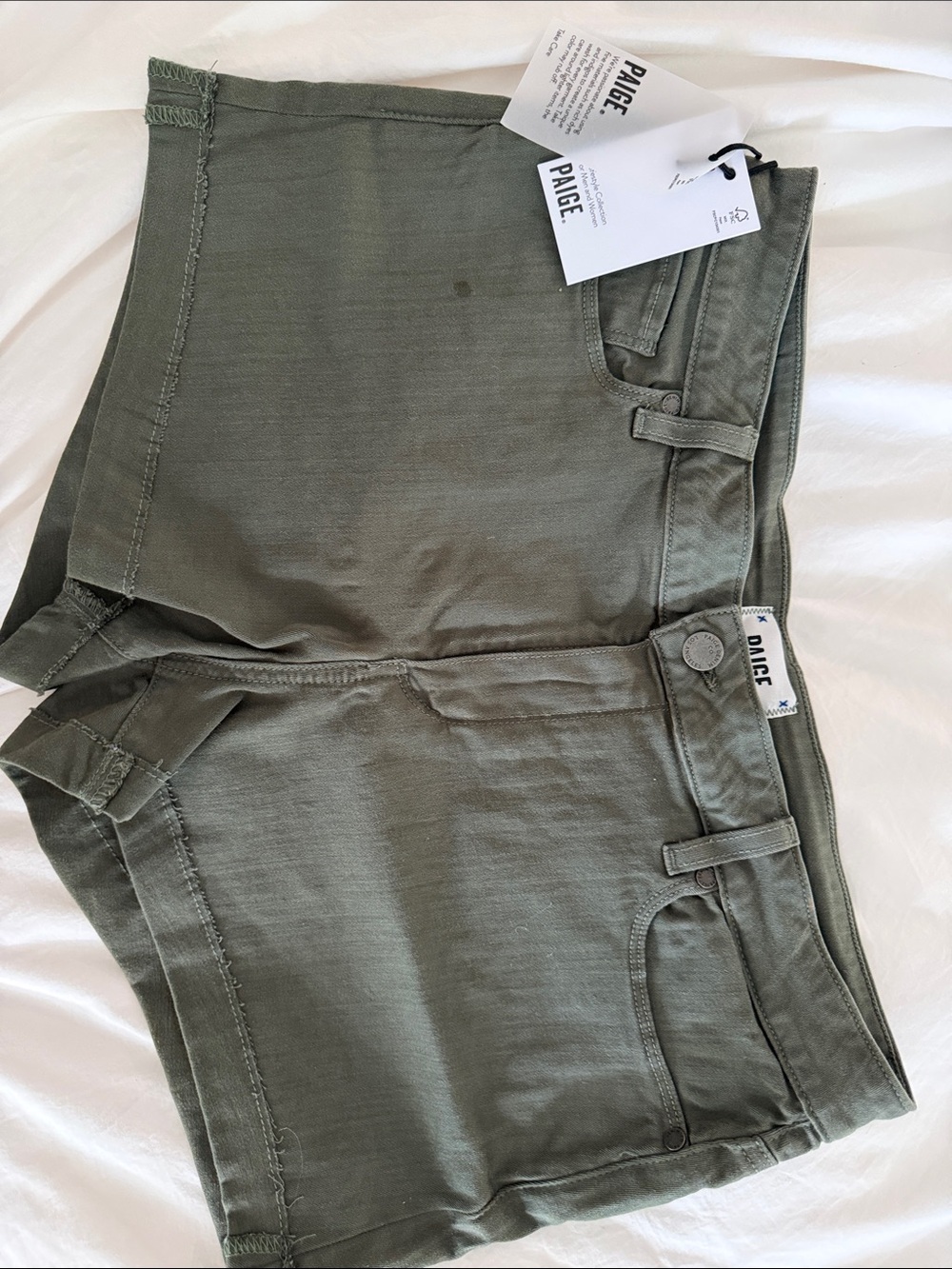 PAIGE jimmy jimmy Denim Shorts